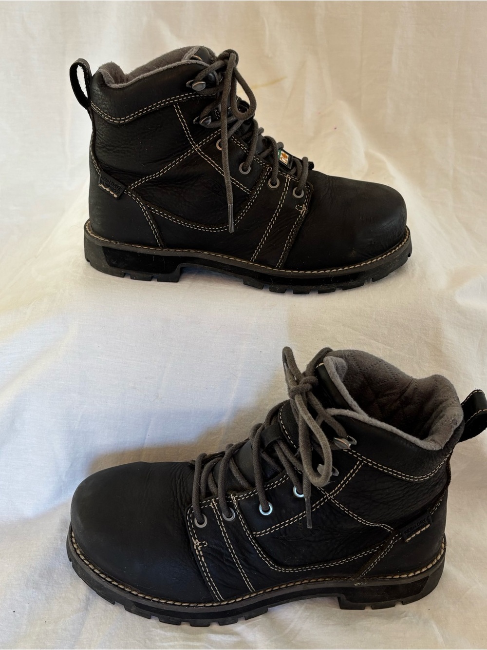 KEEN Utility CSA Steel Toe Work Boots Womens 7 Waterproof Leather Safety